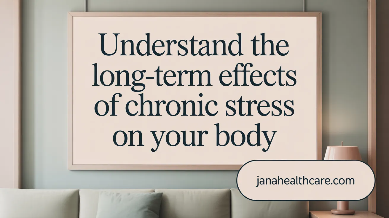 Understand the Long-Term Effects of Chronic Stress on Your Body