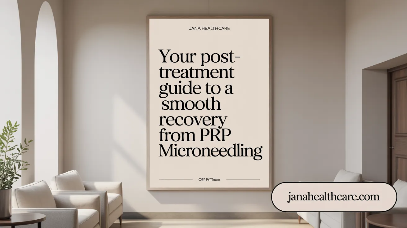 Your Post-Treatment Guide to a Smooth Recovery from PRP Microneedling