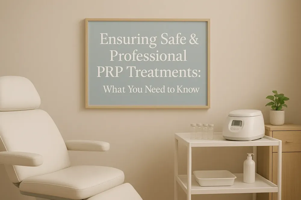 Ensuring Safe & Professional PRP Treatments: What You Need to Know