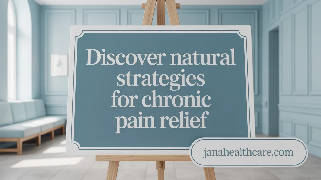 Discover Natural Strategies for Chronic Pain Relief