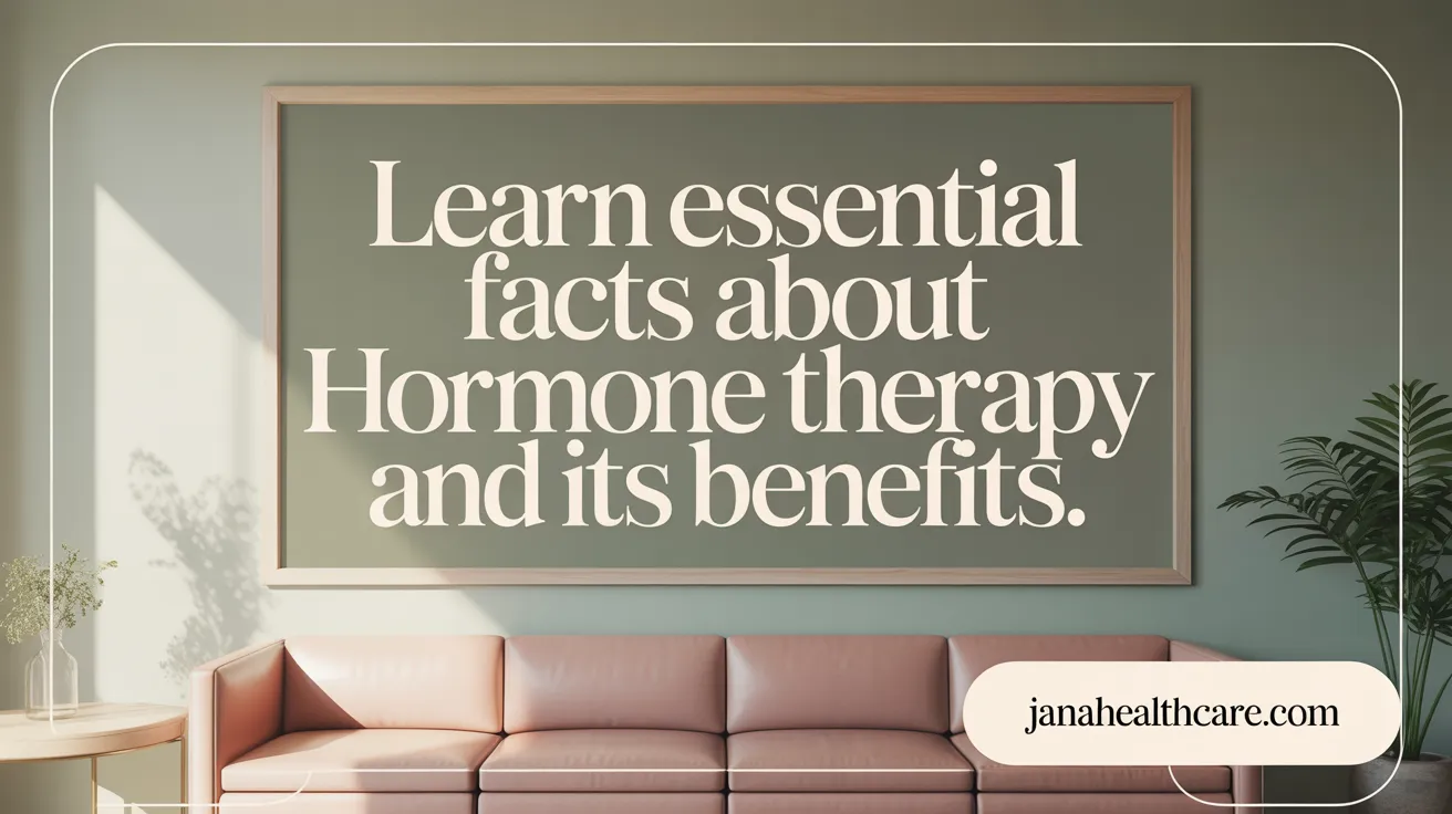 Learn Essential Facts About Hormone Therapy and Its Benefits