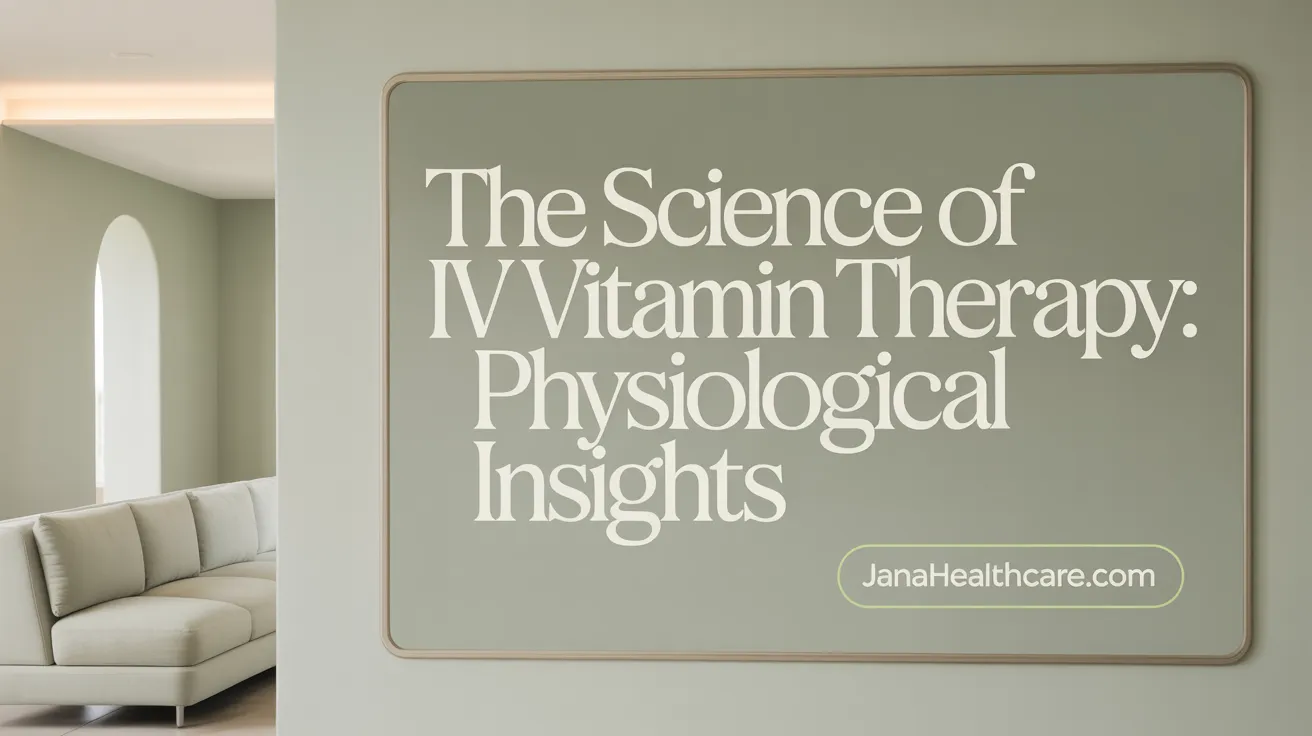 The Science of IV Vitamin Therapy: Physiological Insights