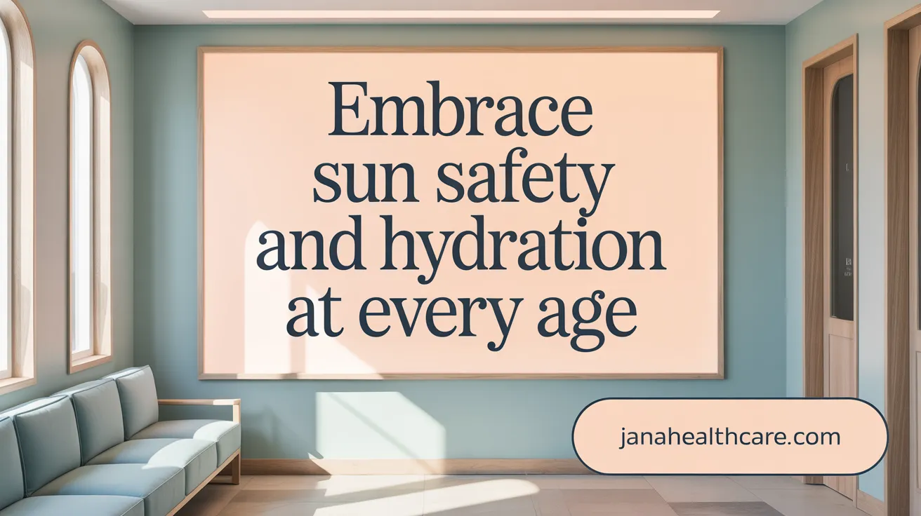 Embrace Sun Safety and Hydration at Every Age
