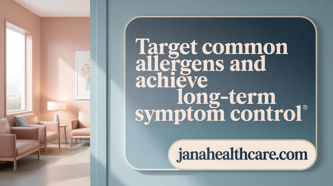 Target Common Allergens and Achieve Long-Term Symptom Control