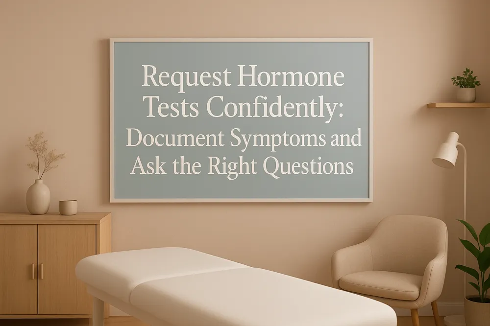 Request Hormone Tests Confidently: Document Symptoms and Ask the Right Questions