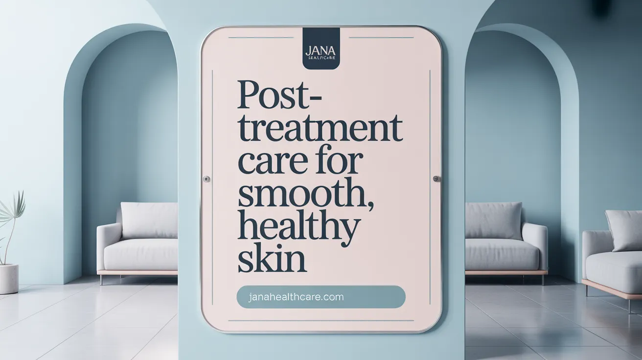 Post-Treatment Care for Smooth, Healthy Skin