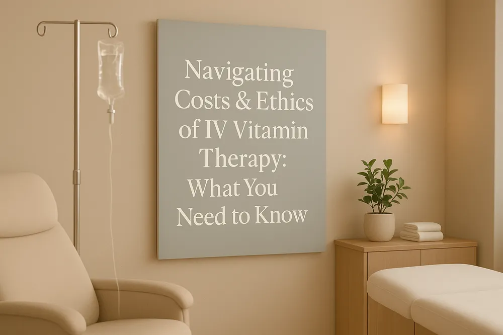 Navigating Costs & Ethics of IV Vitamin Therapy: What You Need to Know