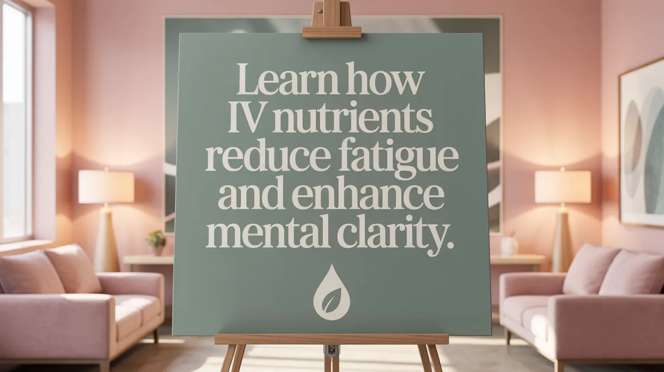 Learn How IV Nutrients Reduce Fatigue and Enhance Mental Clarity