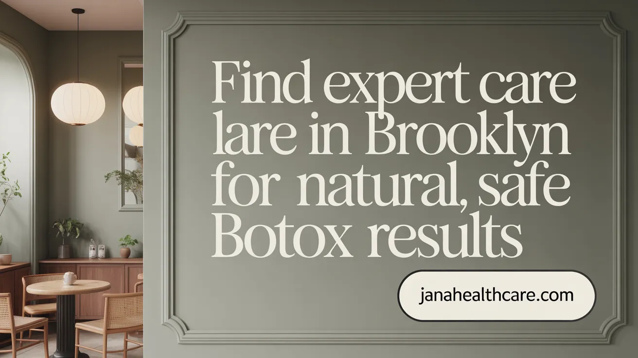 Find Expert Care in Brooklyn for Natural, Safe Botox Results