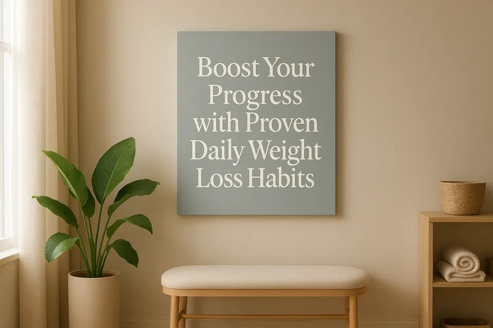 Boost Your Progress with Proven Daily Weight Loss Habits