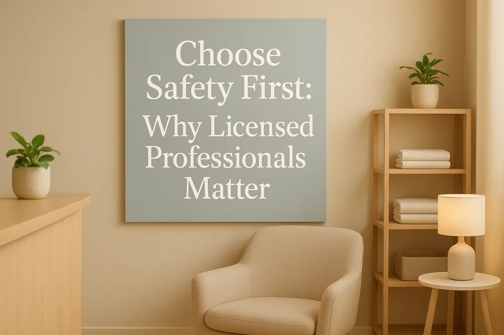 Choose Safety First: Why Licensed Professionals Matter