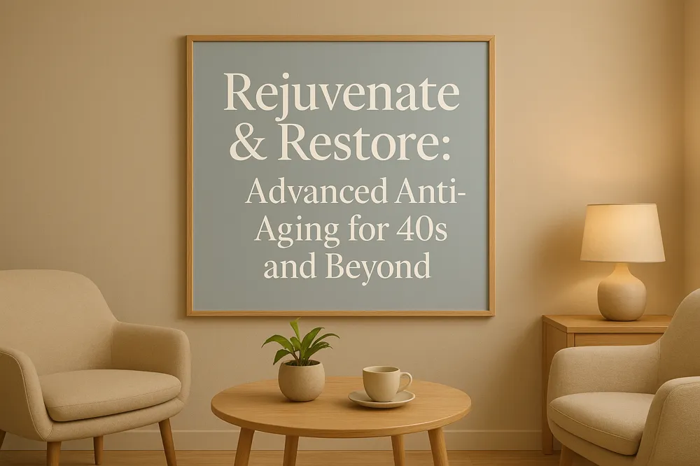 Rejuvenate & Restore: Advanced Anti-Aging for 40s and Beyond