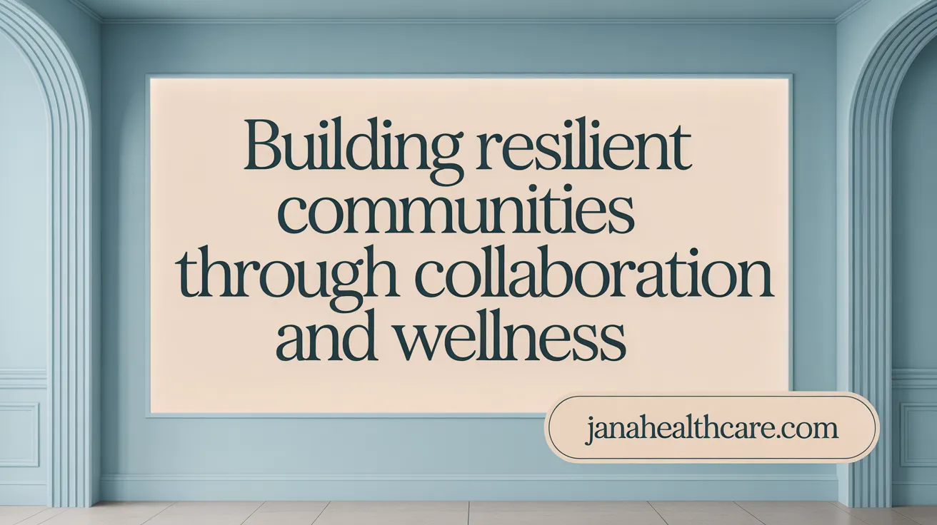 Building Resilient Communities Through Collaboration and Wellness