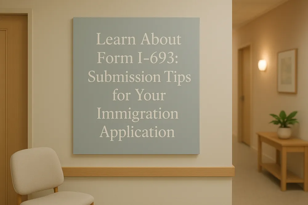 Learn About Form I-693: Submission Tips for Your Immigration Application