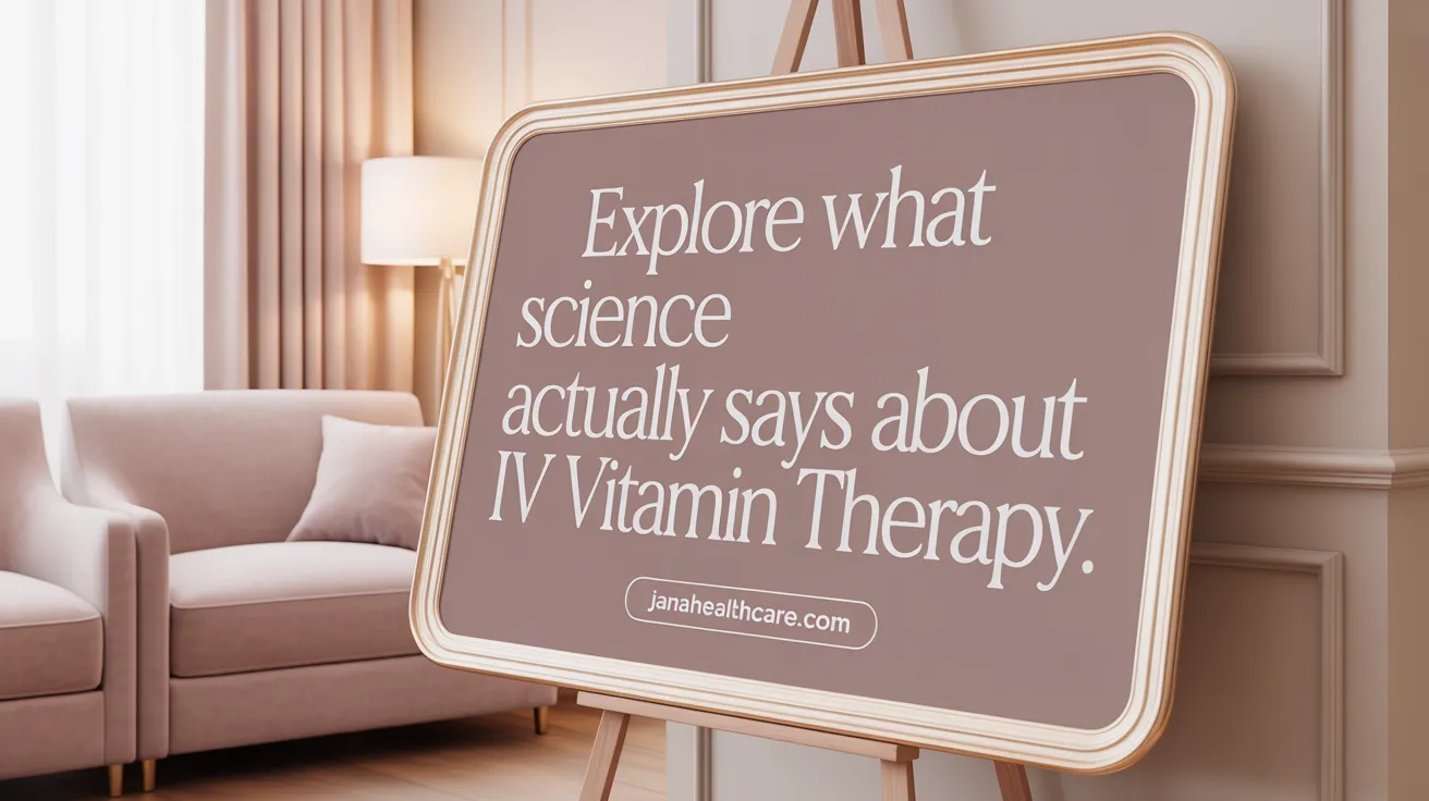 Explore What Science Actually Says About IV Vitamin Therapy