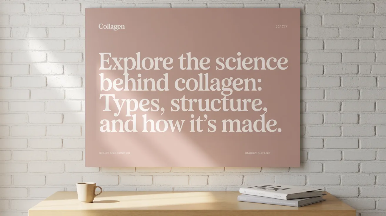 Explore the Science Behind Collagen: Types, Structure, and How It's Made