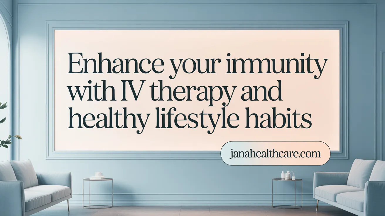 Enhance Your Immunity with IV Therapy and Healthy Lifestyle Habits