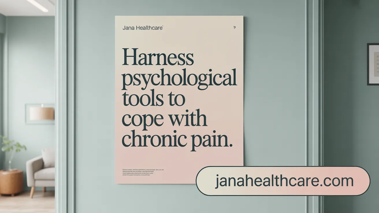 Harness Psychological Tools to Cope with Chronic Pain