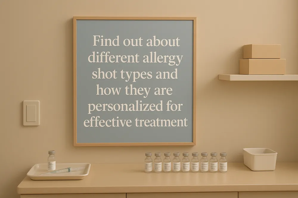 Find out about different allergy shot types and how they are personalized for effective treatment.