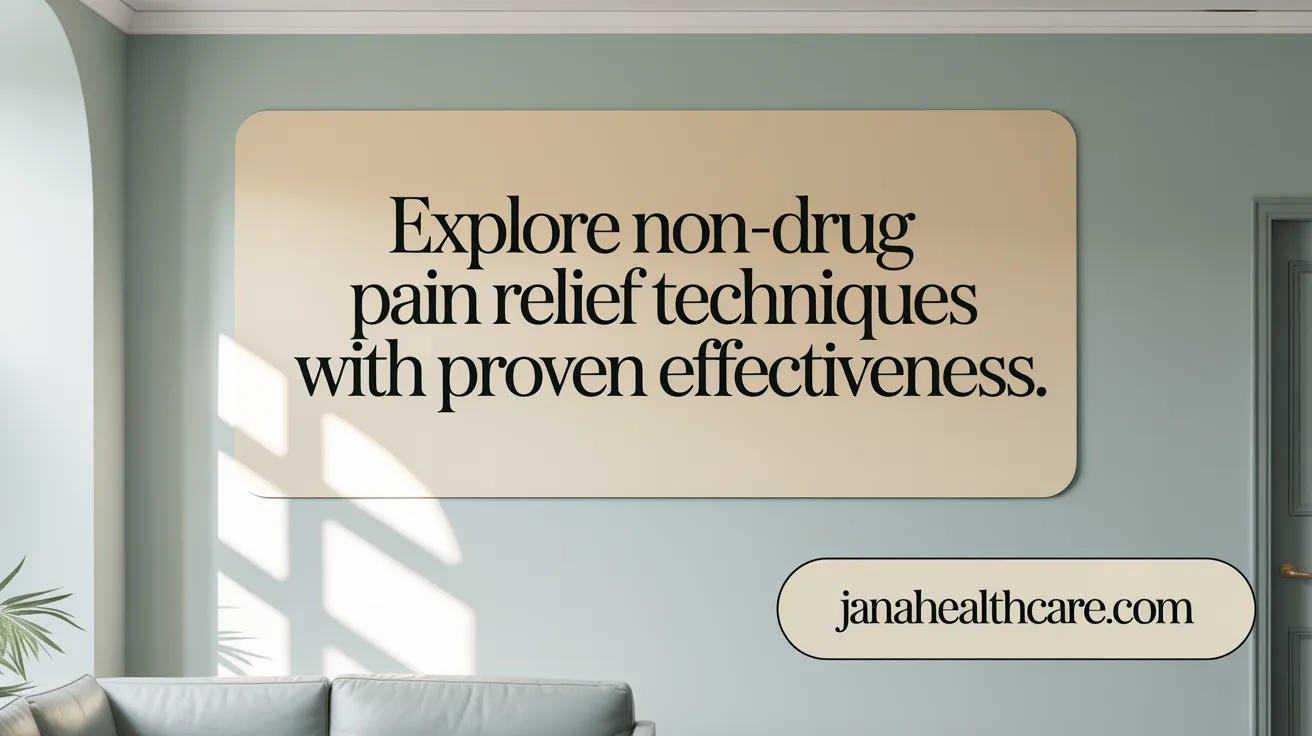 Explore Non-Drug Pain Relief Techniques with Proven Effectiveness