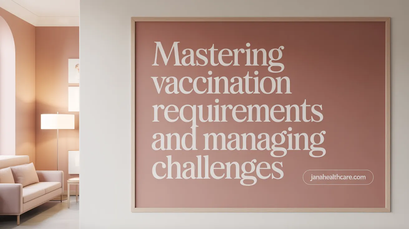 Mastering Vaccination Requirements and Managing Challenges