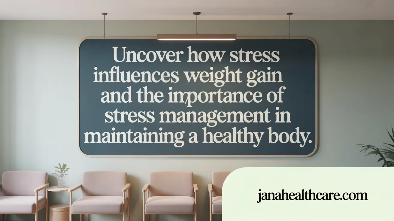 Uncover how stress influences weight gain and the importance of stress management in maintaining a healthy body.