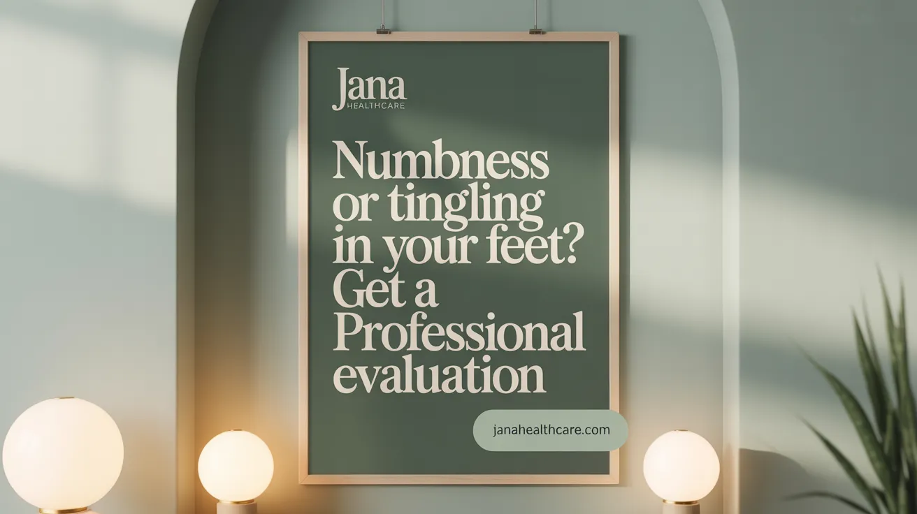 Numbness or Tingling in Your Feet? Get a Professional Evaluation