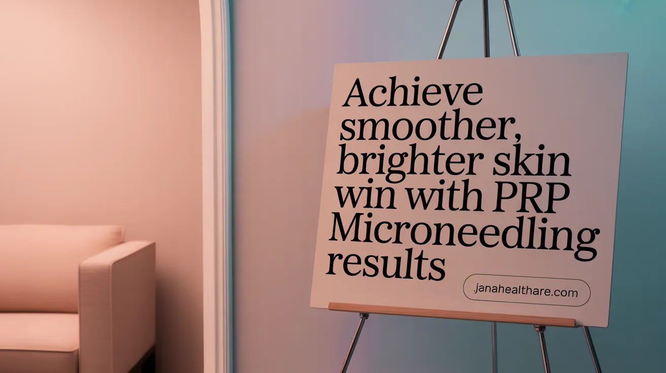 Achieve Smoother, Brighter Skin with PRP Microneedling Results