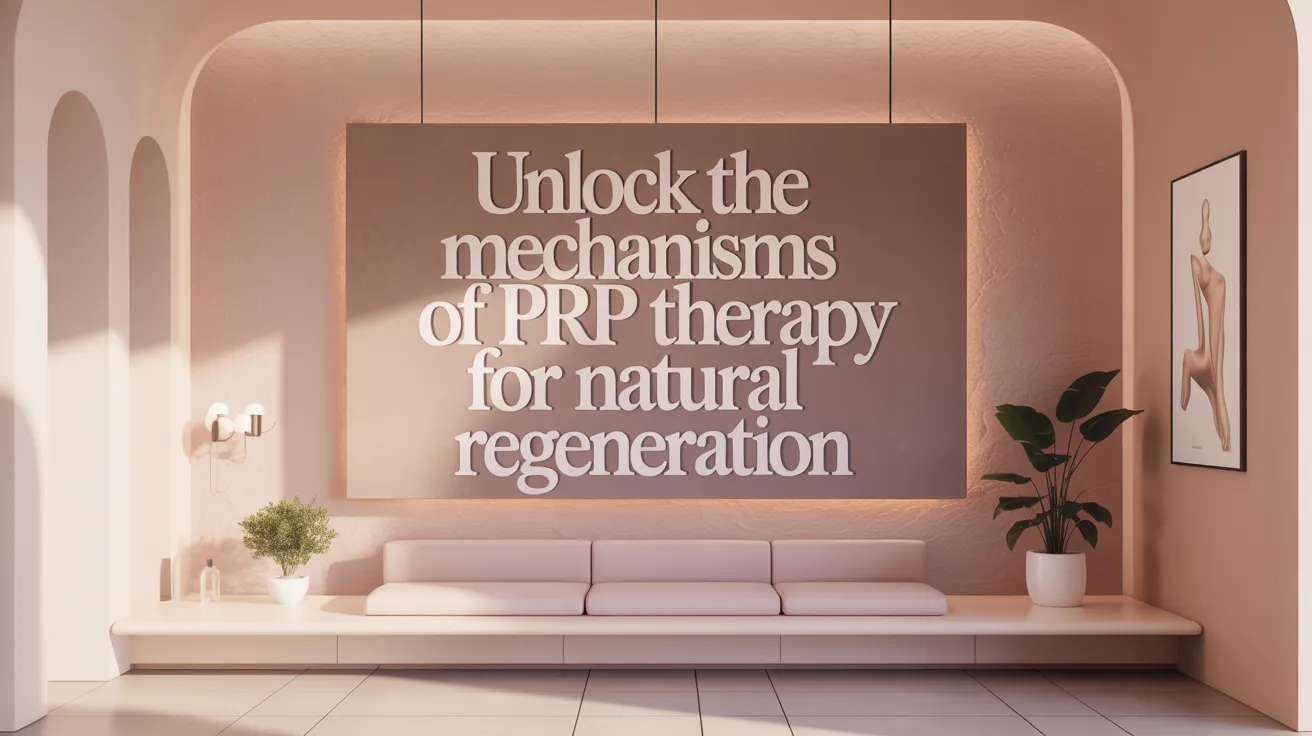 Unlock the Mechanisms of PRP Therapy for Natural Regeneration