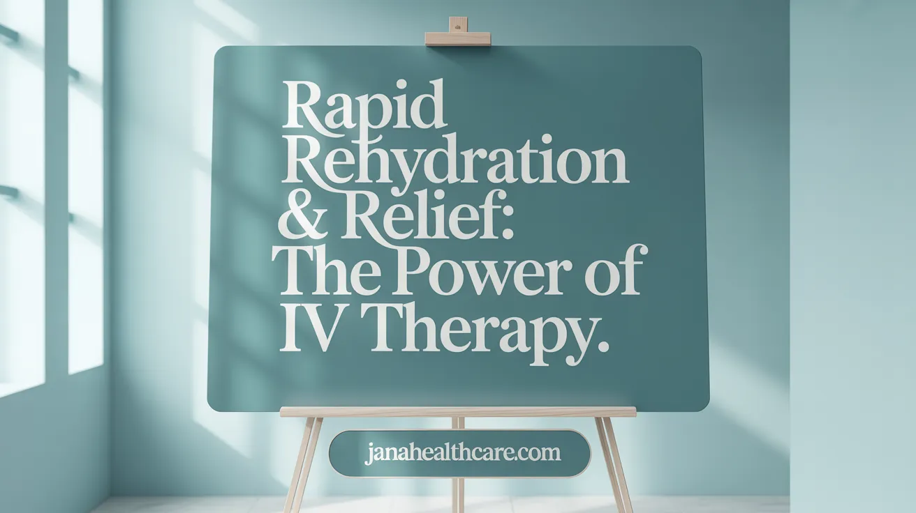 Rapid Rehydration & Relief: The Power of IV Therapy