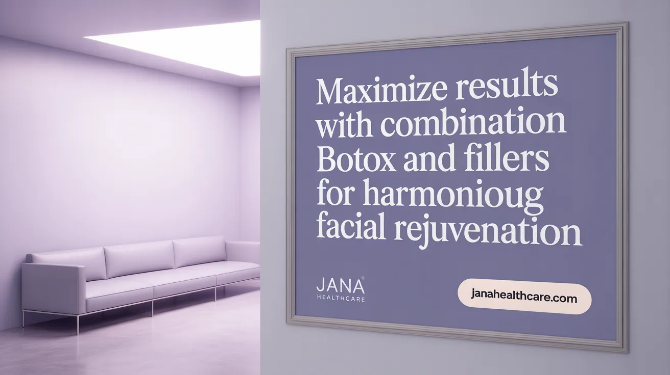Maximize Results with Combination Botox and Fillers for Harmonious Facial Rejuvenation