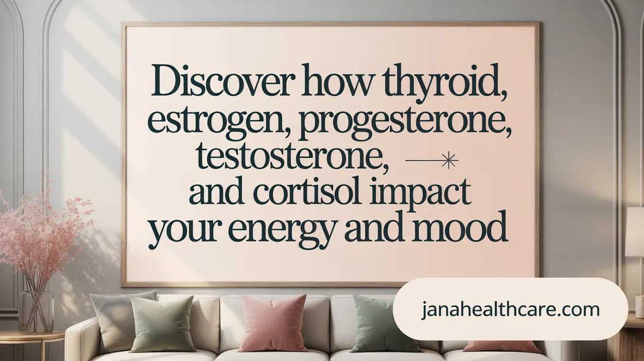 Discover How Thyroid, Estrogen, Progesterone, Testosterone, and Cortisol Impact Your Energy and Mood