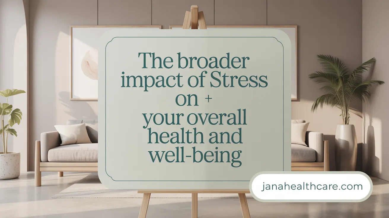 The Broader Impact of Stress on Your Overall Health and Well-being