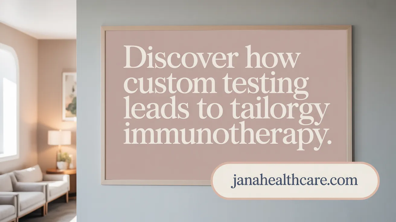 Discover How Custom Testing Leads to Tailored Allergy Immunotherapy