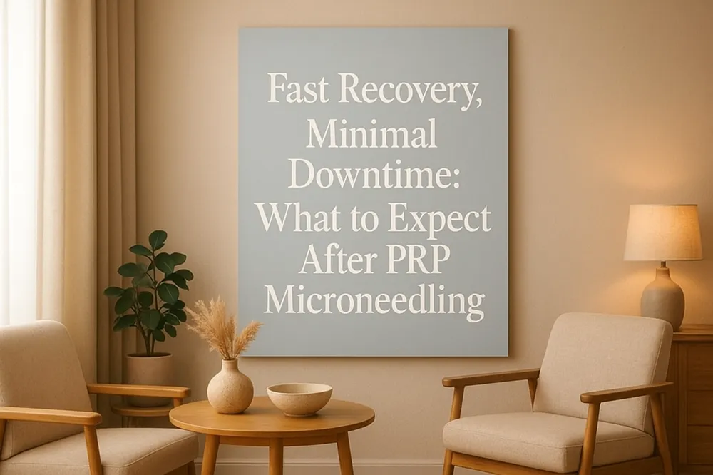 Fast Recovery, Minimal Downtime: What to Expect After PRP Microneedling