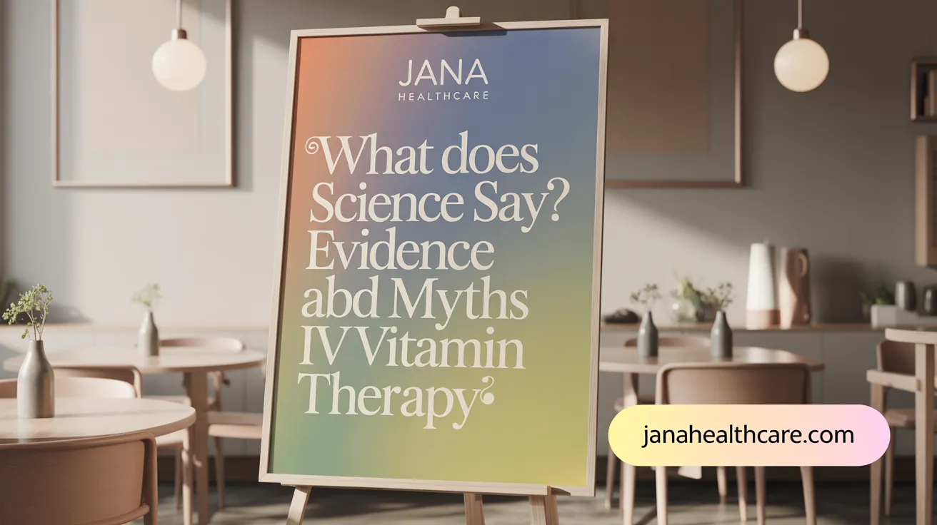 What Does Science Say? Evidence and Myths About IV Vitamin Therapy