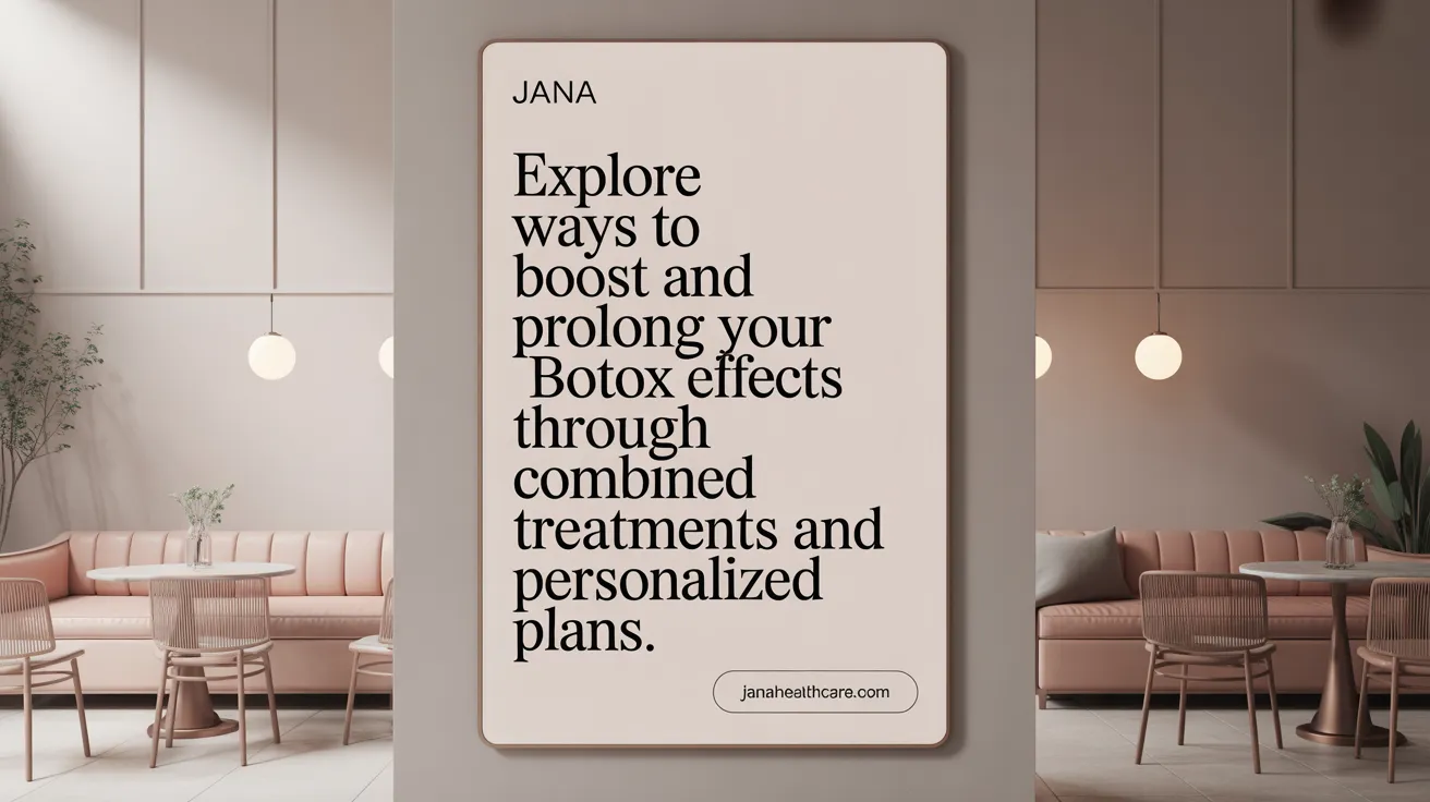 Explore ways to boost and prolong your Botox effects through combined treatments and personalized plans.