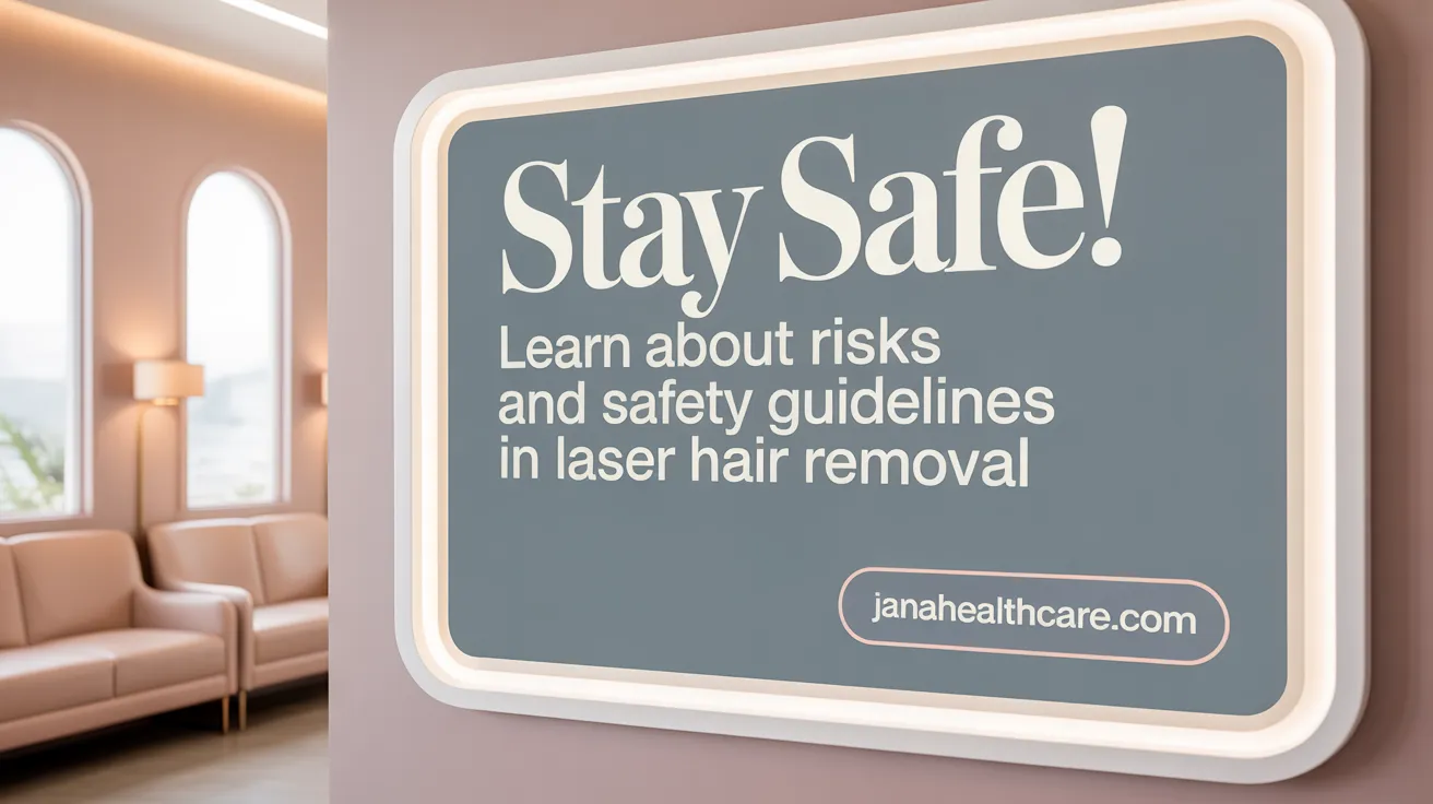 Stay Safe! Learn About Risks and Safety Guidelines in Laser Hair Removal