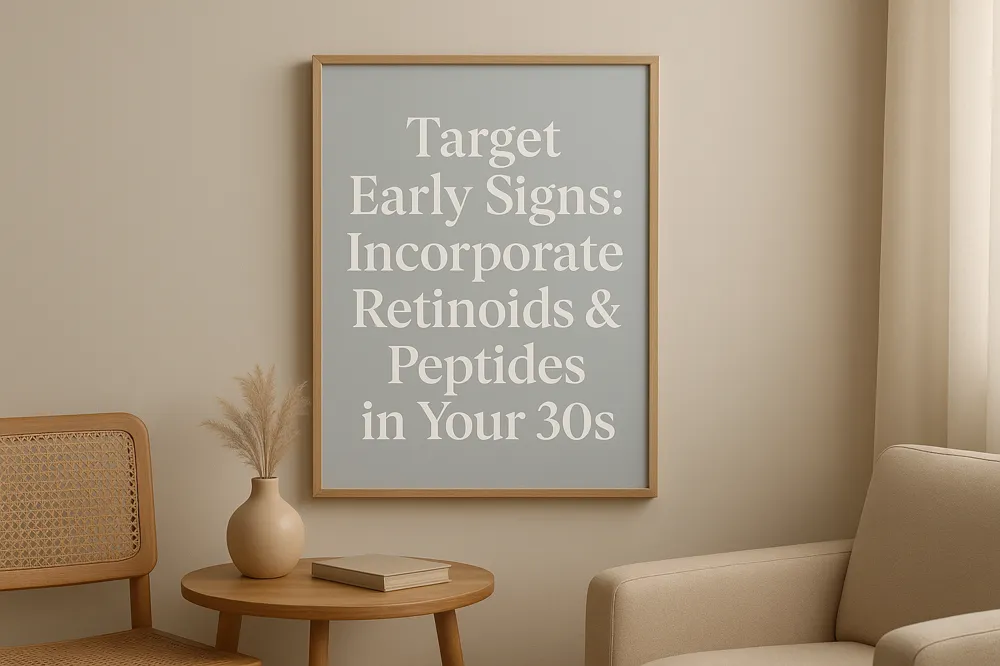 Target Early Signs: Incorporate Retinoids & Peptides in Your 30s