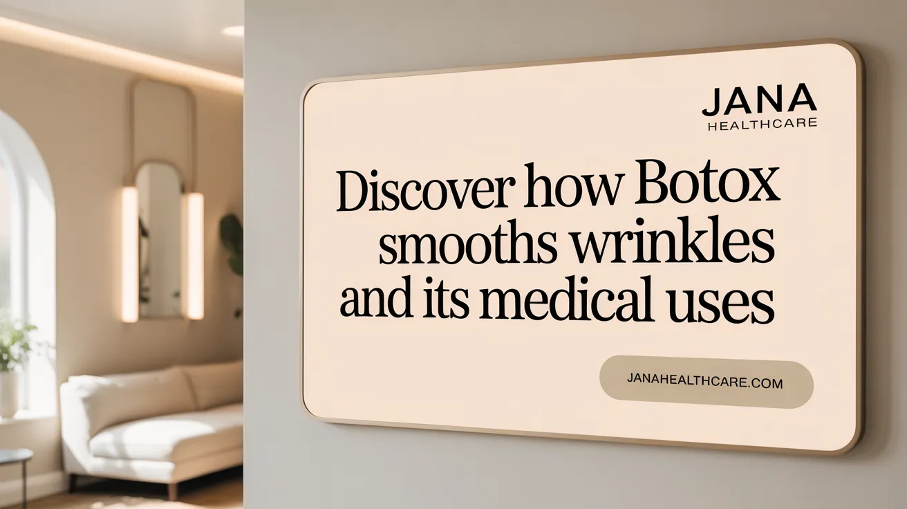 Discover How Botox Smooths Wrinkles and Its Medical Uses