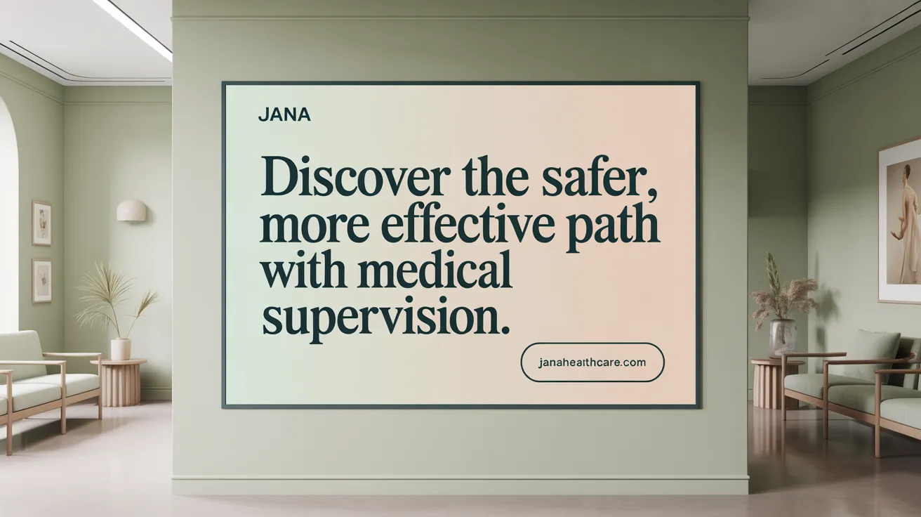 Discover the Safer, More Effective Path with Medical Supervision