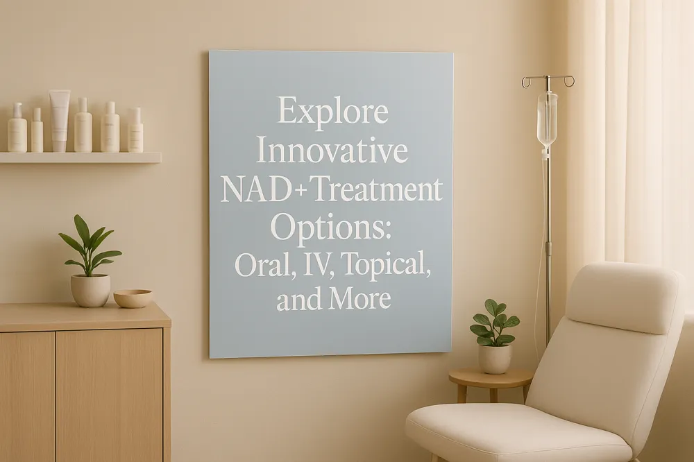Explore Innovative NAD+ Treatment Options: Oral, IV, Topical, and More