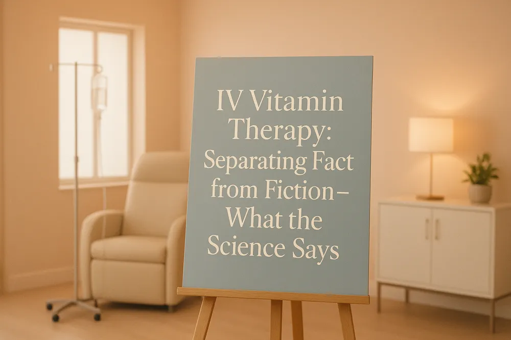 IV Vitamin Therapy: Separating Fact from Fiction – What the Science Says