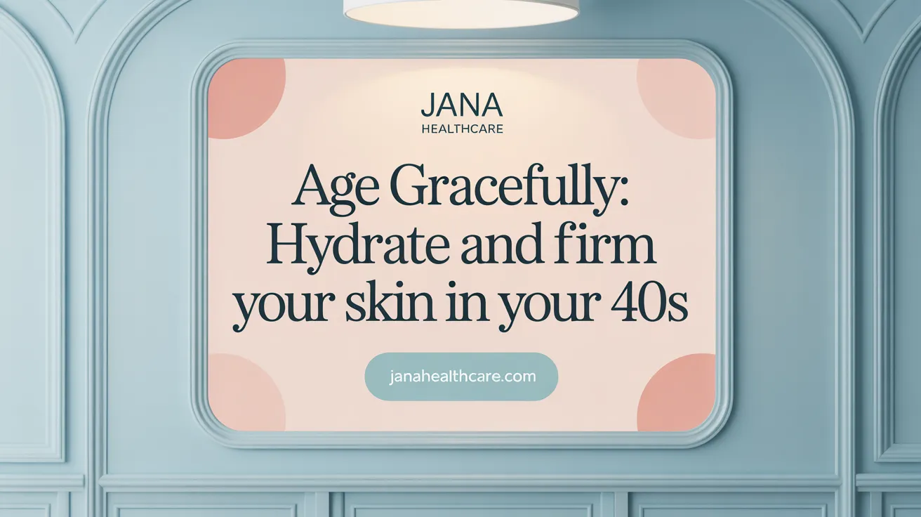 Age Gracefully: Hydrate and Firm Your Skin in Your 40s