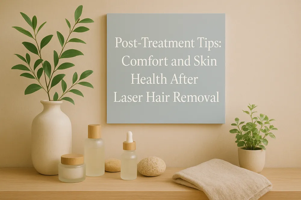 Post-Treatment Tips: Comfort and Skin Health After Laser Hair Removal