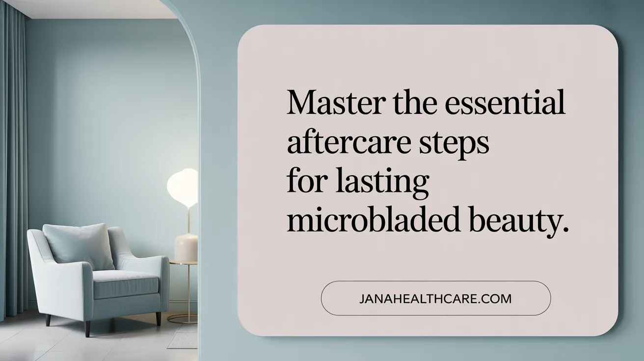 Master the Essential Aftercare Steps for Lasting Microbladed Beauty