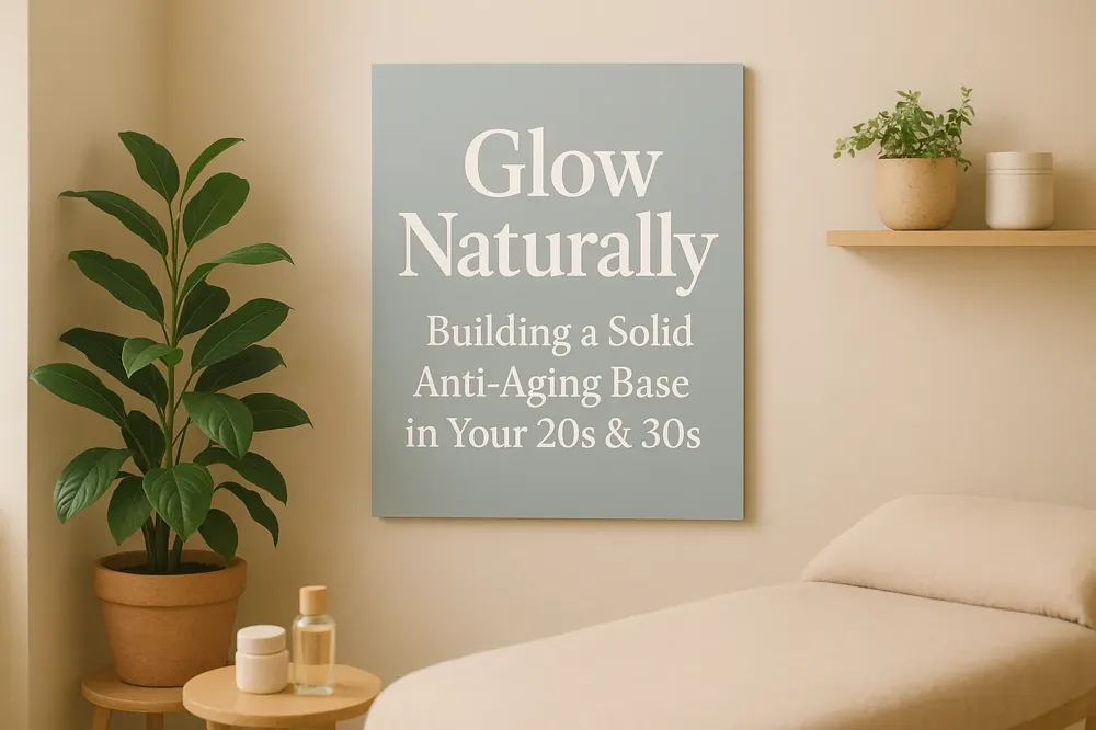 Glow Naturally: Building a Solid Anti-Aging Base in Your 20s & 30s