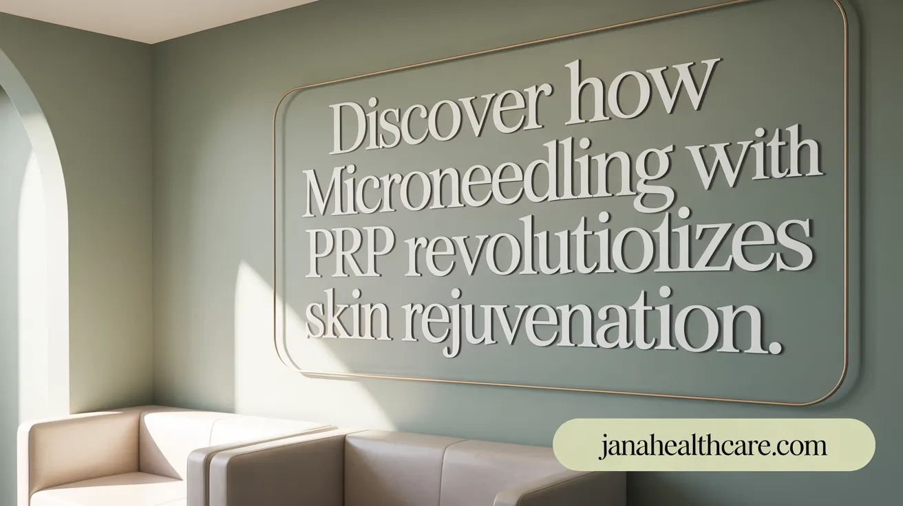 Discover How Microneedling with PRP Revolutionizes Skin Rejuvenation