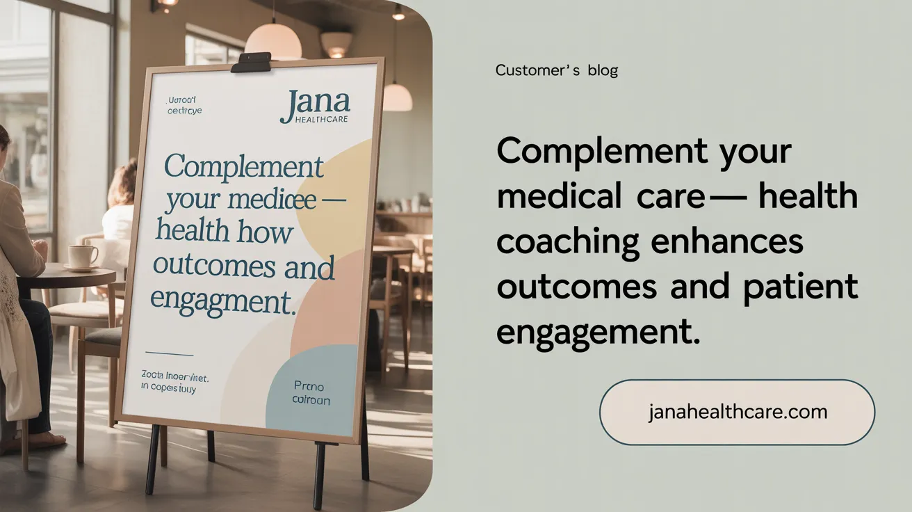 Complement your medical care—learn how health coaching enhances outcomes and patient engagement.