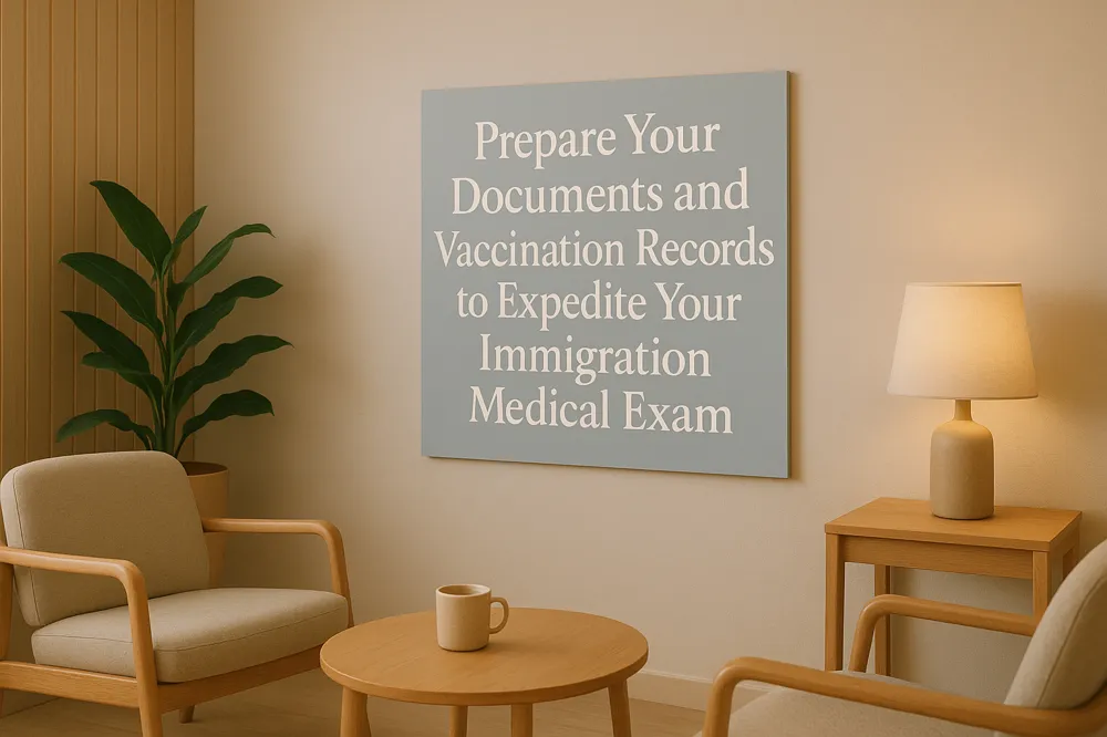Prepare Your Documents and Vaccination Records to Expedite Your Immigration Medical Exam